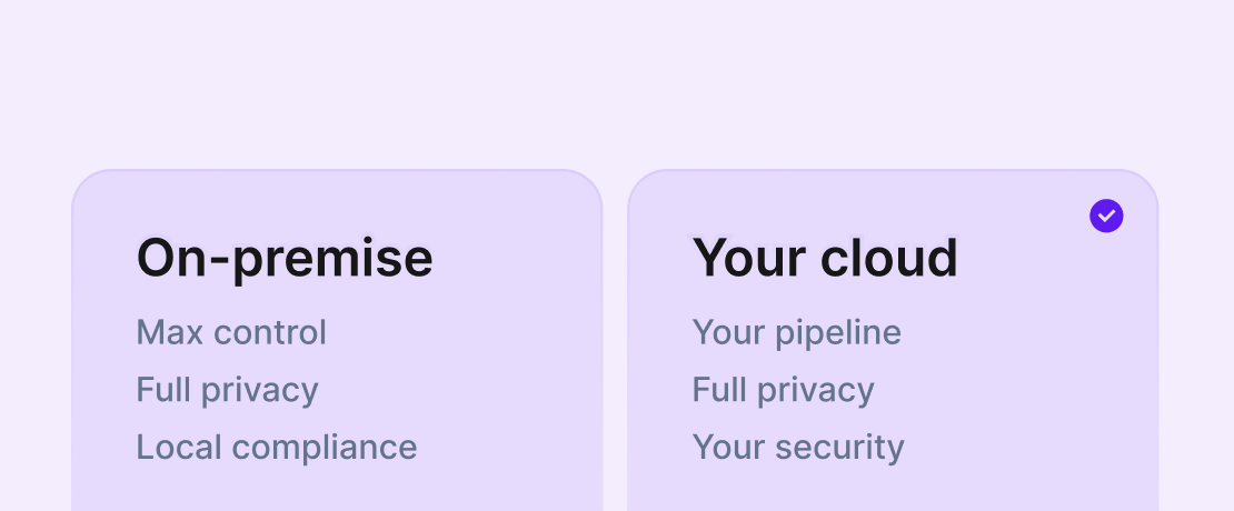 Production-ready from day one