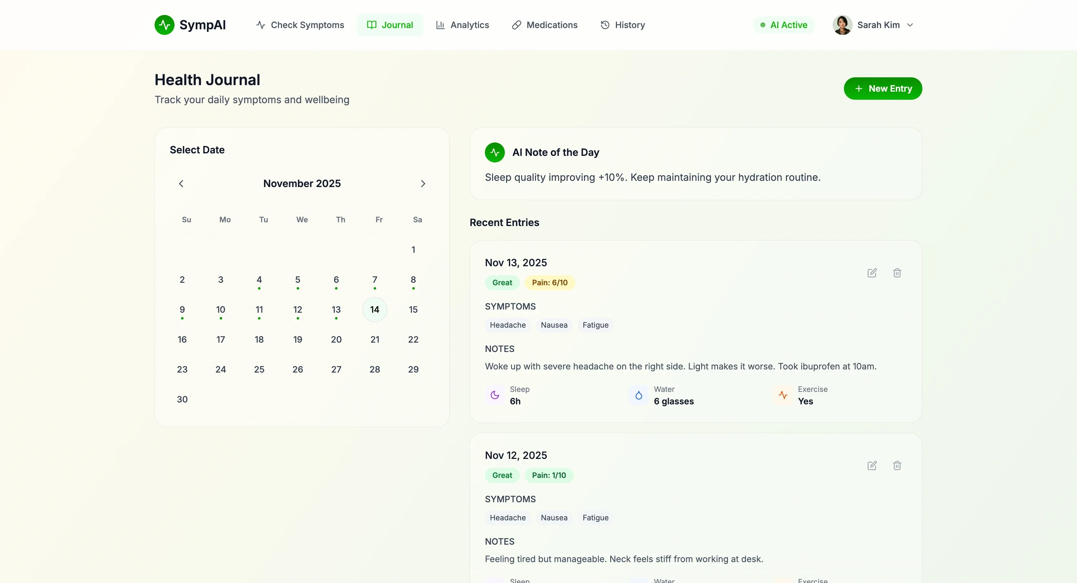 AI decision-making application evaluating business data