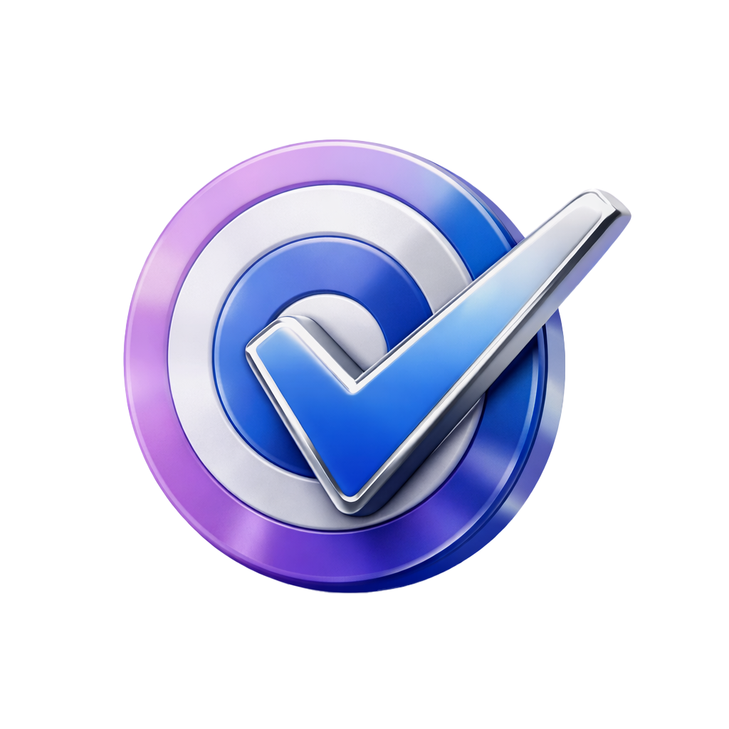 Checkmark icon — AI that works in production