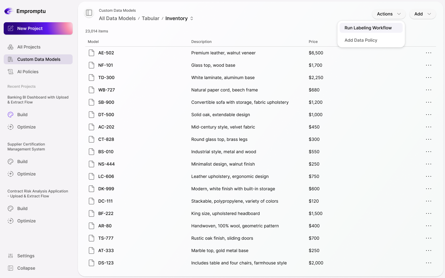 Data labeling workflow — systems that learn your business